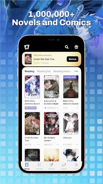 webnovel截图2