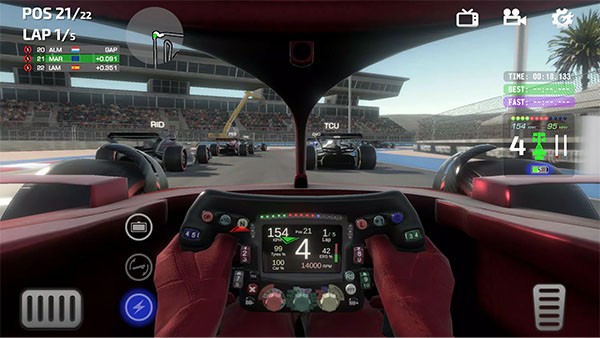 F1方程式赛车模拟器截图2