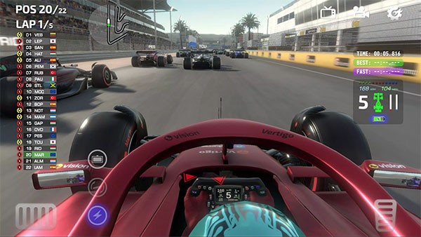 F1方程式赛车模拟器截图3