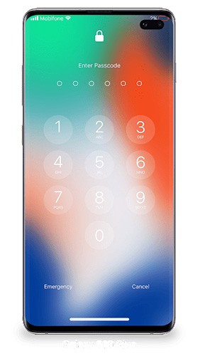 仿ios锁屏app2