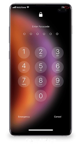 仿ios锁屏app1