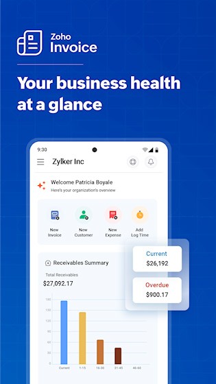 Zoho Invoice1