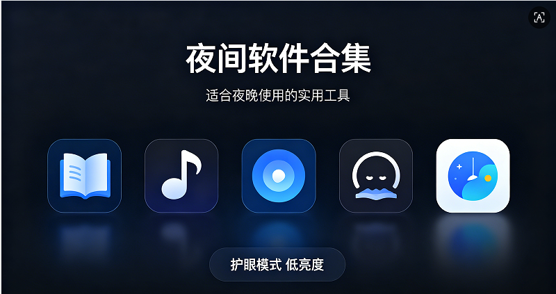 晚上必备软件排行榜-夜晚热度最高的软件推荐-适合晚上用的软件合集