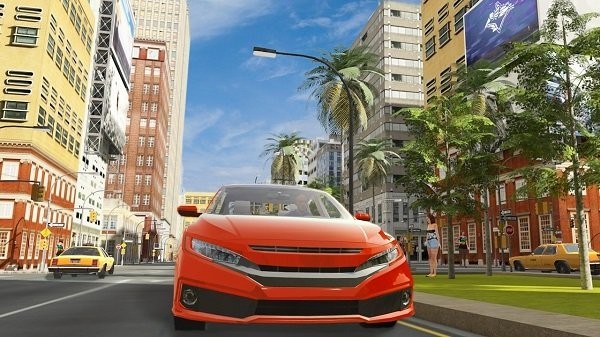 汽车模拟器城市驾驶游戏截图1