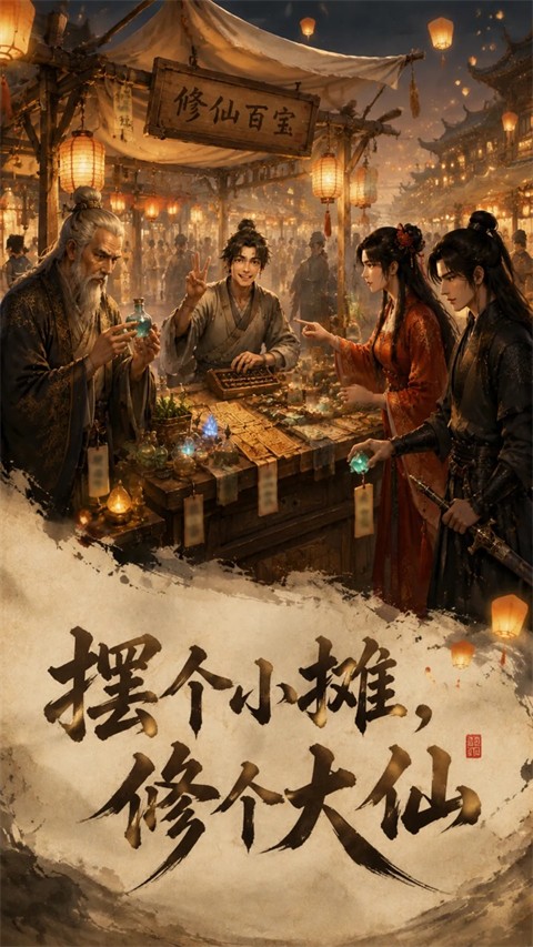 修仙摆摊模拟器截图1
