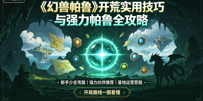 《幻兽帕鲁》开荒实用技巧与强力帕鲁全攻略（1）