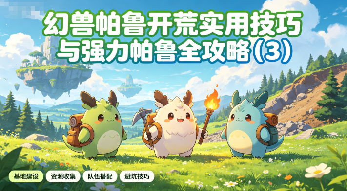《幻兽帕鲁》开荒实用技巧与强力帕鲁全攻略（3）