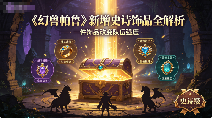 《幻兽帕鲁》新增史诗饰品全解析