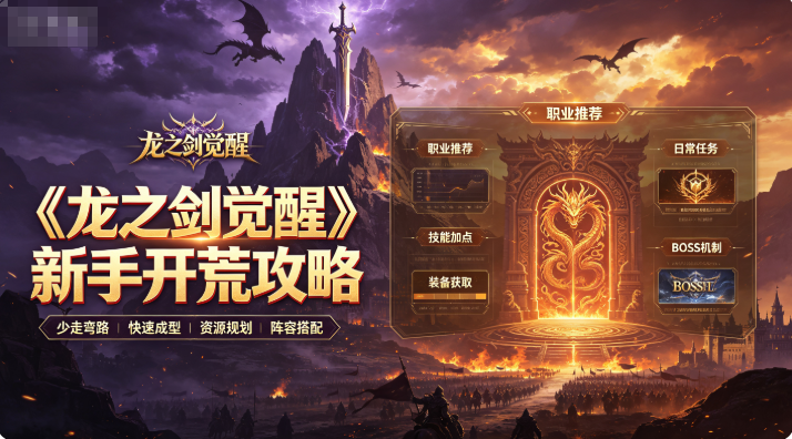 《龙之剑觉醒》新手开荒攻略