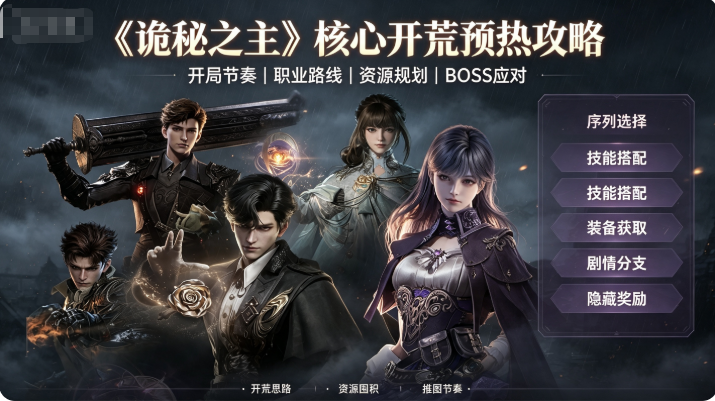《诡秘之主》核心开荒预热攻略