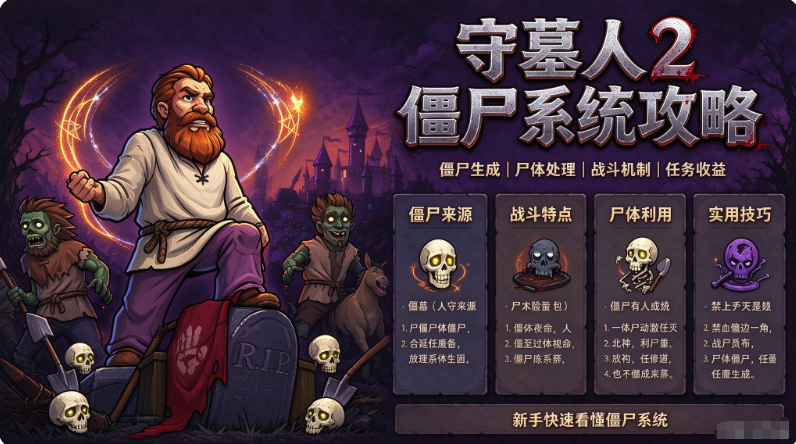 守墓人2僵尸系统攻略