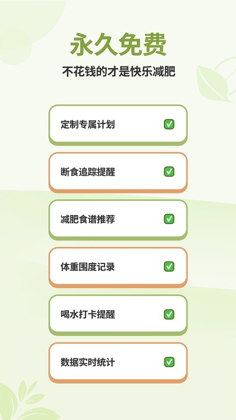 懒人轻断食app截图1