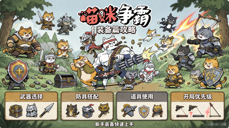 喵咪争霸装备篇攻略
